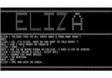 Archival image of an ELIZA screen.